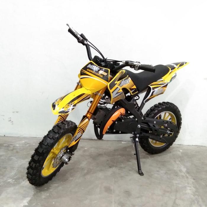 Motor Mini Trail Dobel Starter 2T - Trail Mini MT2 Dobel Starter 50cc