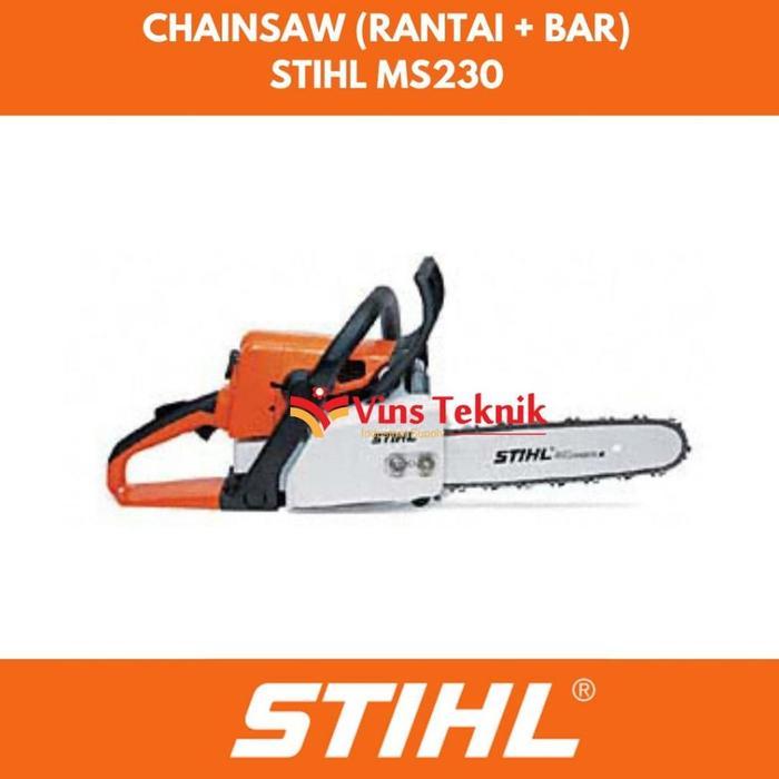STIHL MS230 Chainsaw Mesin Potong Kayu MS 230 - 18 INCH