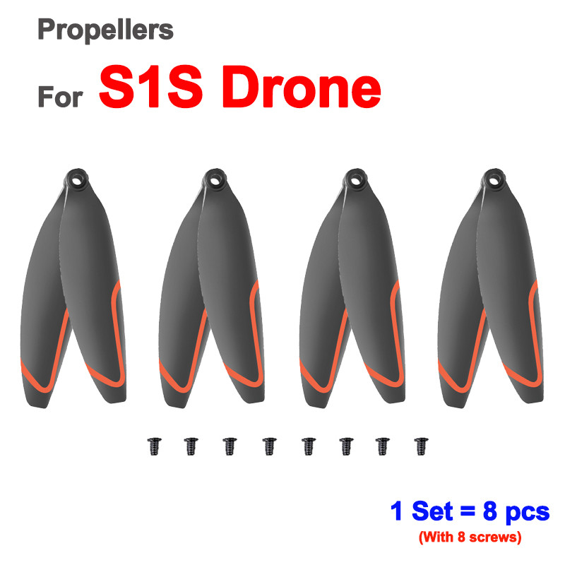 S1S Drone Original Propellers With Screwed Spare Part S1S Mini