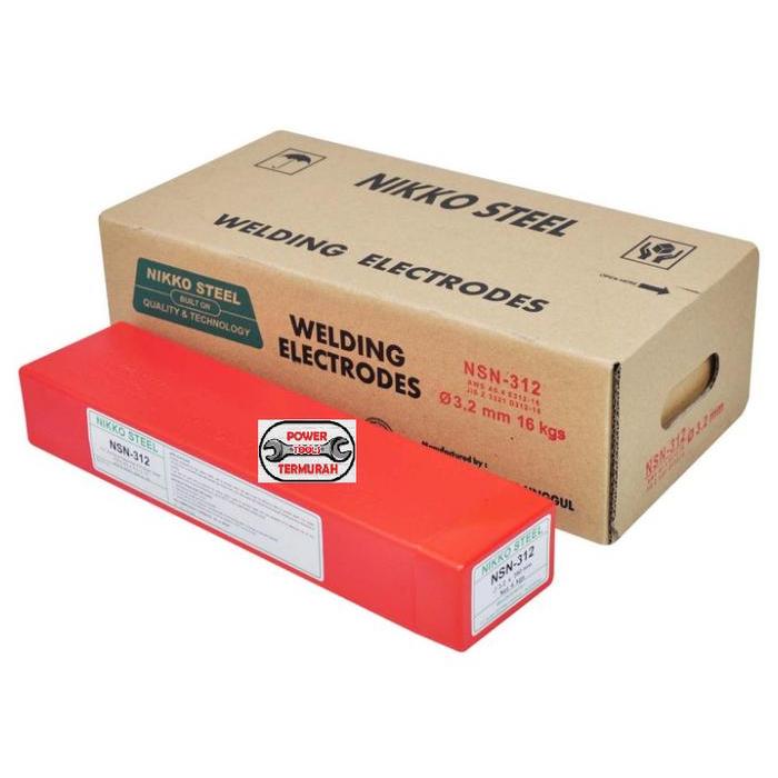 READY Kawat Las NSN-312 Stainless 3.2MM (1KG) NIKKO STEEL NSN312 NSN 312