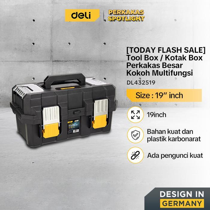 Tool Box Besar, Kotak Perkakas, Box Alat, Storage Tool Box, Tool Case, Box Multifungsi