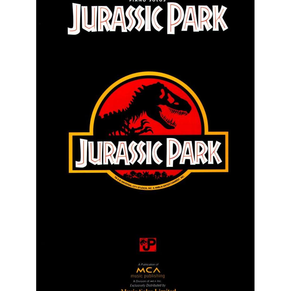Buku Piano John William's - Jurassic Park