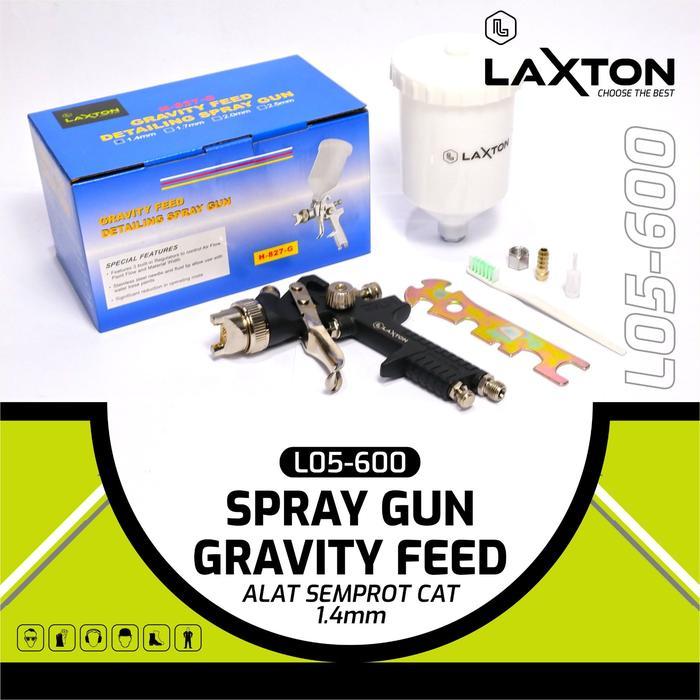 READY Spray gun - spray gun cat semprot - spraygun hvlp - Laxton alat semprot cat spraygun 600cc