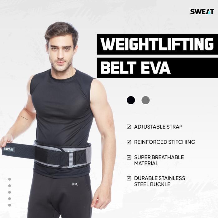 Sweat Weightlifting Belt Eva, Weightlifting Belt, Sabuk Angkat Beban, Sabuk Olahraga, Gym Belt,