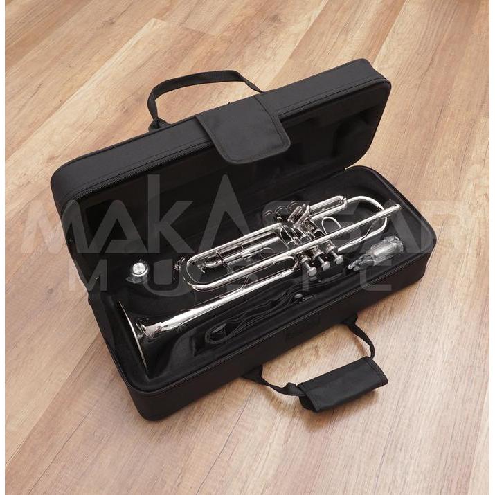 Lincoln Trumpet - Nickel Plated - Terompet/Trompet Marching Band