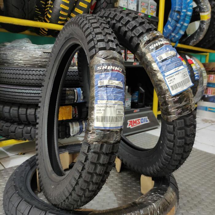 Ban Trial Trail Shinko Sr241 sr 241 350-18 dan 400-18