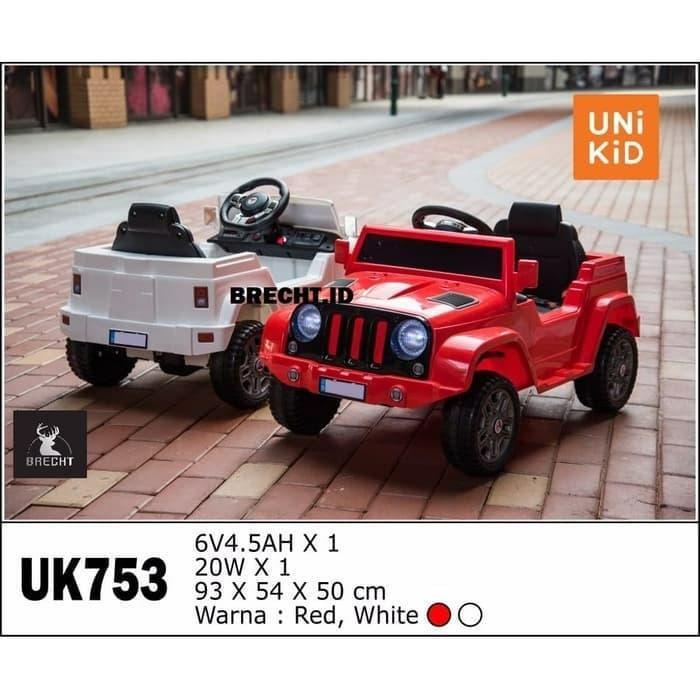 MAINAN ANAK MOBIL AKI REMOTE UK753 JEEP MINI