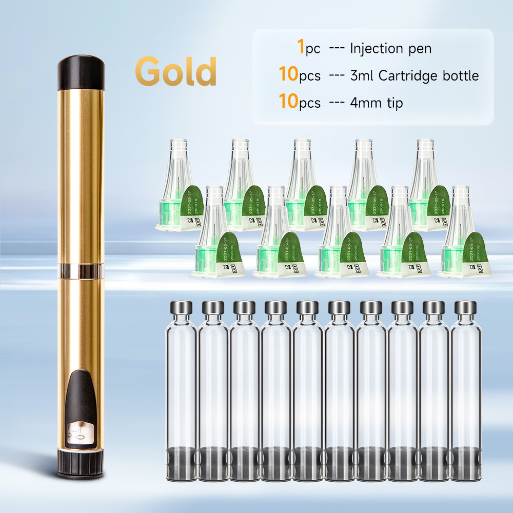 Metal Insulin Pen V3 Injection Peptide Pen Syringe Refillable Insulin Pen Syringe Pen for Insulin