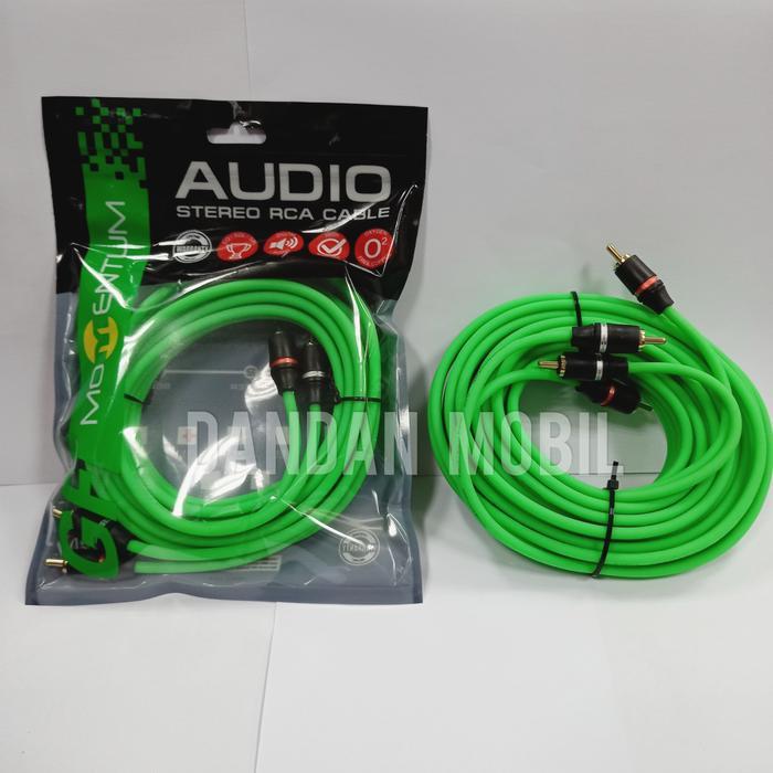 kabel rca momentum GF 5 meter / Kabel RCA Audio Mobil Momentum