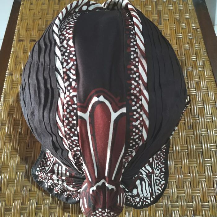 READY blangkon jogja sunan kalijaga mataraman cuci lipat alusan cap sompil