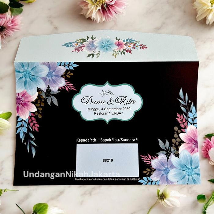 Blangko Undangan Kosong Pernikahan Erba Kartu BLANKO Simple 88219 - 100 pcs