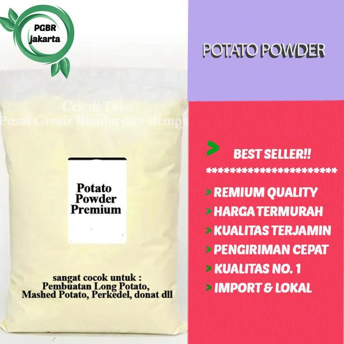 SALE Potato Powder Premium 1 kg / Tepung kentang Halus 1 kg / Long Potato Powder / Mashed Potato