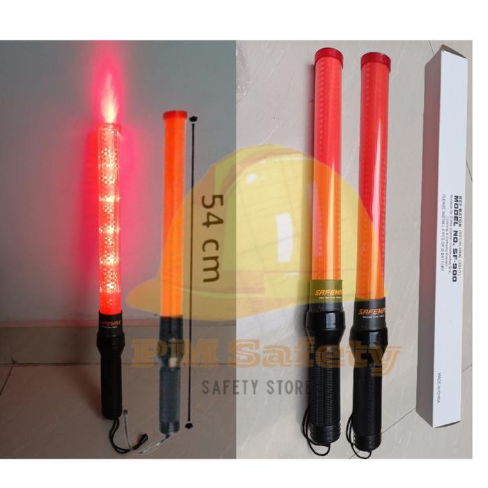 new Safemax Lampu Lalu Lintas/ Lampu Parkir/ Lampu Tukang Parkir/ Senter Tukang Parkir/Traffic