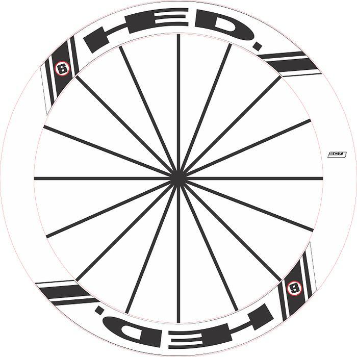 Sticker / Decal / Decals Rim / Velg Fixie / Road 700C ( 3 ~ 6Cm )