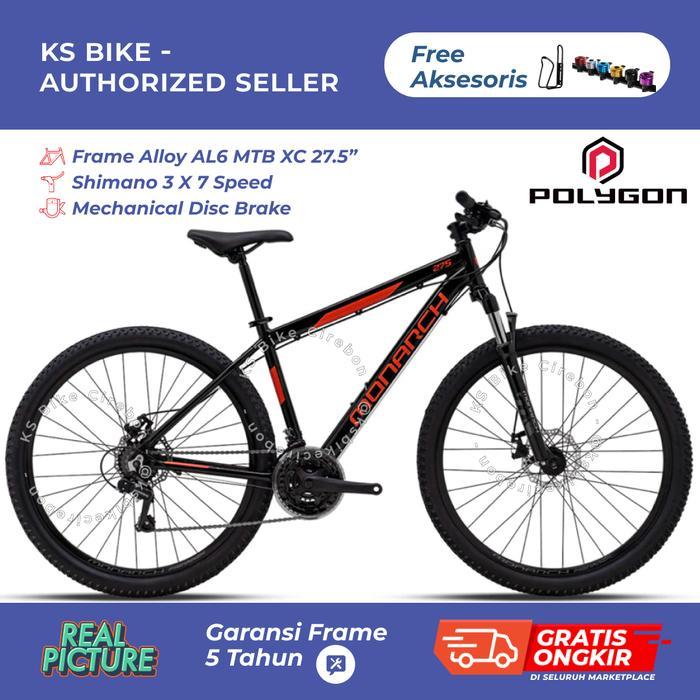 Polygon Monarch 275 27.5 Inch Sepeda Gunung MTB 27.5 Inci Sepeda Polygon Monarch 27.5 MTB Monarch 27