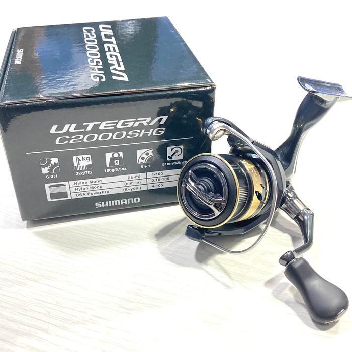 REEL SHIMANO ULTEGRA 2025 C2000SHG C2000HG|REEL ULTRA LIGHT SHIMANO TERBARU - C2000SHG