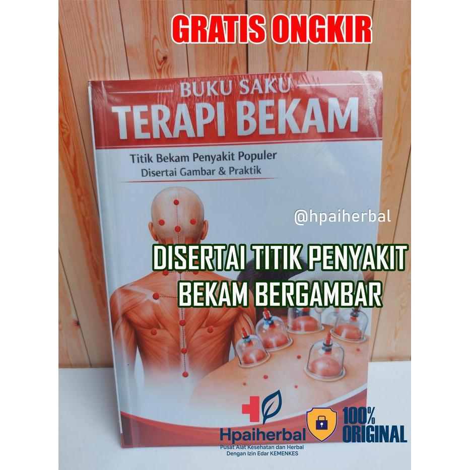 Buku Saku Terapi Bekam Plus Titik Bekam Bergambar dengan Titik Penyakit Populer