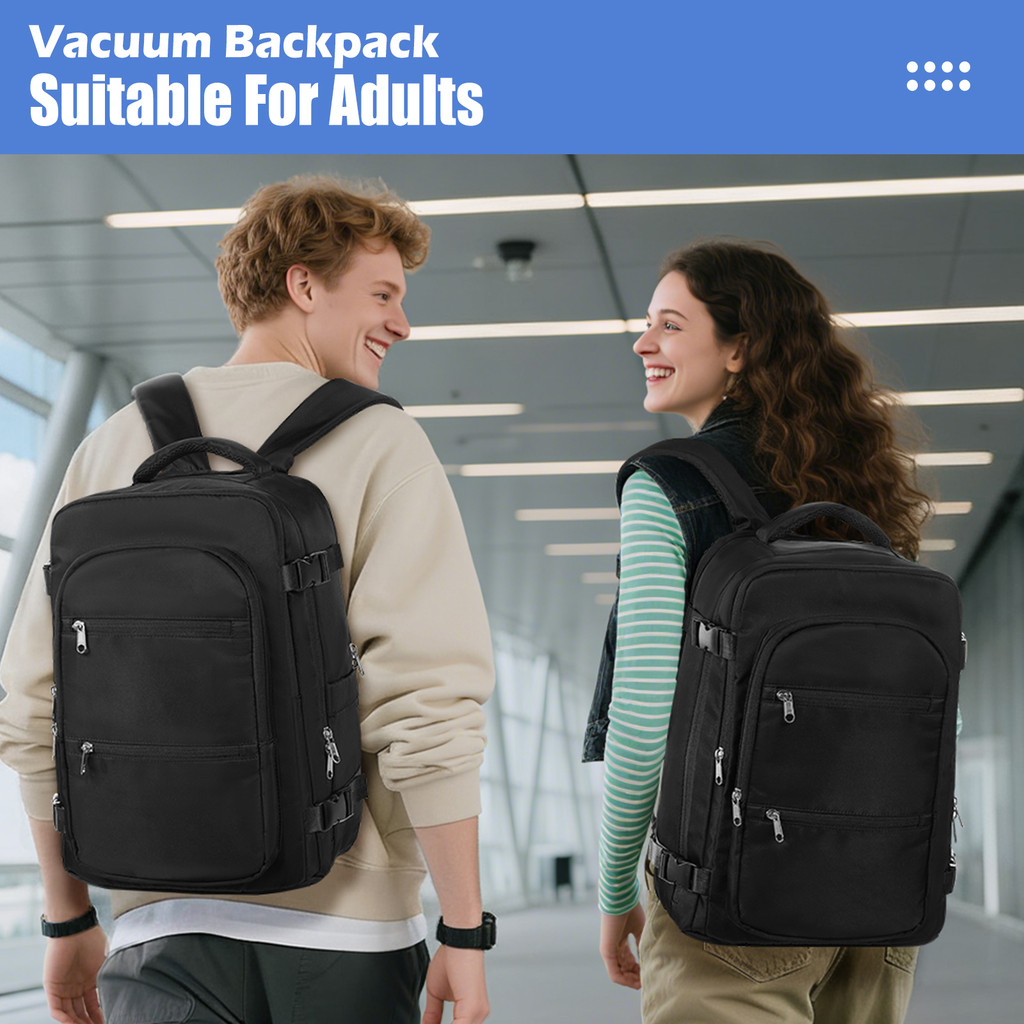 Vacuum Bag for ClothingBackpack Hand Luggage AircraftTravel Essentials Vacuum Backpack Hand Luggage