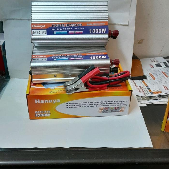 Power Inverter 1000 Watt Hanaya/ Inverter Hanaya 1000 Watt +Usb