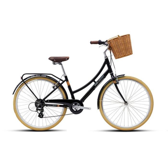 Sepeda mini Perempuan POLYGON OOSTEN SIERRA uk 26 inch - Hitam, 24