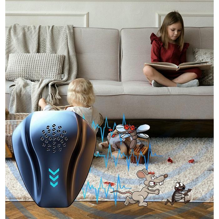 Speaker Pengusir Tikus Ultrasonic / Alat Pengusir Tikus Ultrasonic Pest Repeller / Alat Pengusir
