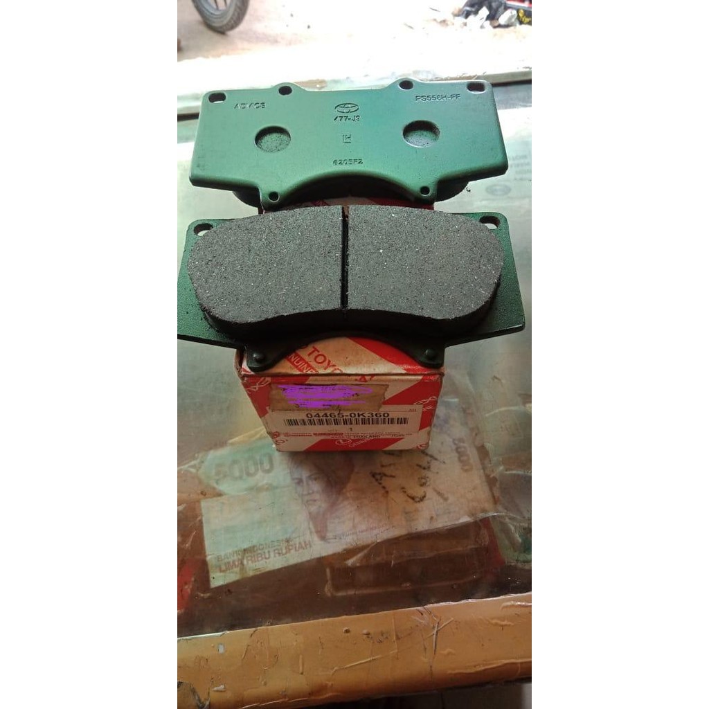 Kampas rem depan hilux dc double cabin