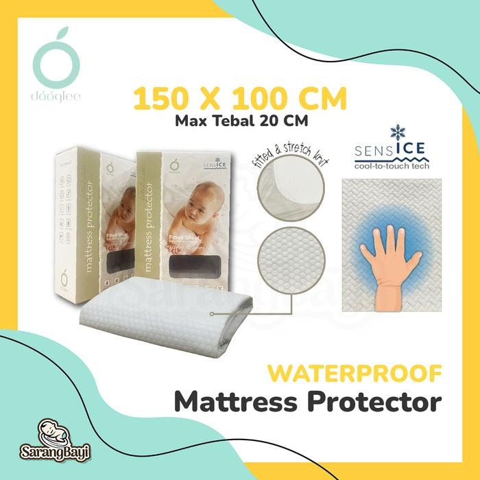 Dooglee Waterproof Mattress Protector Size 150 X 100