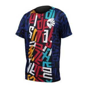 Riors - Abstract Badminton Tshirt- Kaos Badminton Bulutangkis 100% Original