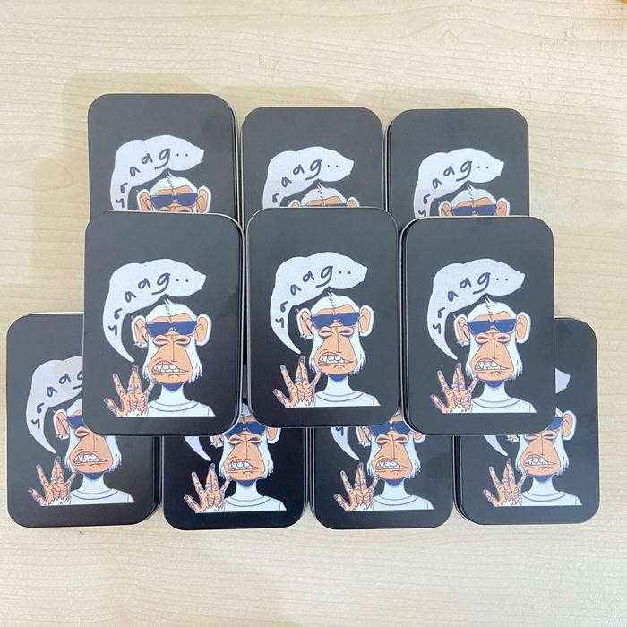 STOK TERBATAS  KALENG M CUSTOM SATUAN / KALENG ALUMINIUM CUSTOM / KOTAK KECIL TERJANGKAU