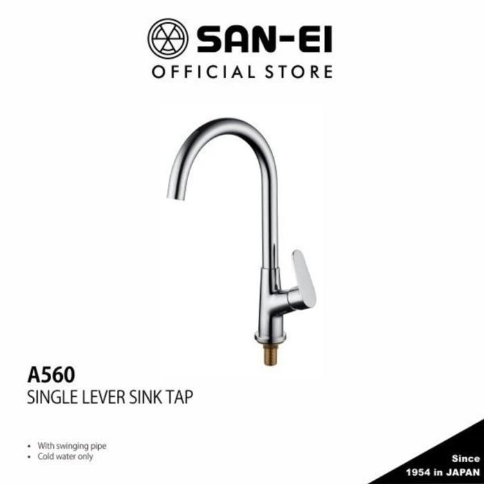 Kran Sink SAN-EI A560/ Kran Bak Cuci Piring SAN-EI A 560 / Kran Dapur