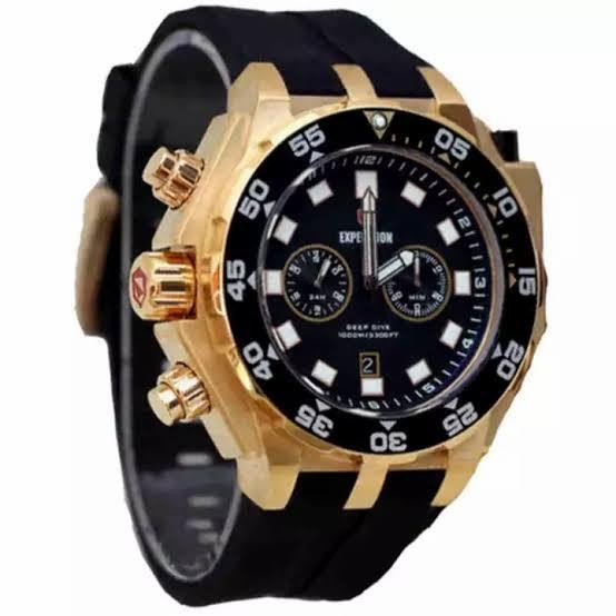 Tali Karet Rubber Expedition Original E6641 E 6641 Mc Tali Jam Tangan