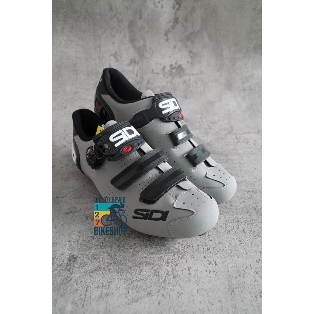 Sidi Alba 2 Black Grey Sepatu Cleat Sepeda Roadbike