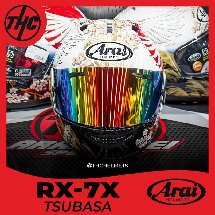 Arai Rx7X Tsubasa Full Face Helmet Original