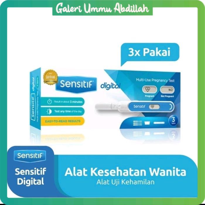 Terlaris Sensitif Digital Multiuse Pregnancy Test Tespek Digital 3x Pakai Alat Tes Kehamilan Deteksi