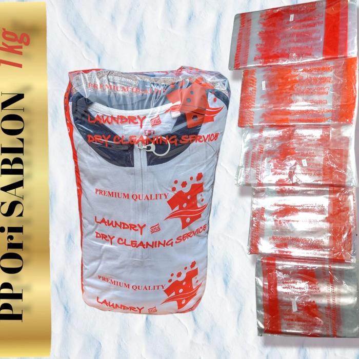 ..- Pp Ori Sablon Plastik Laundry Kiloan