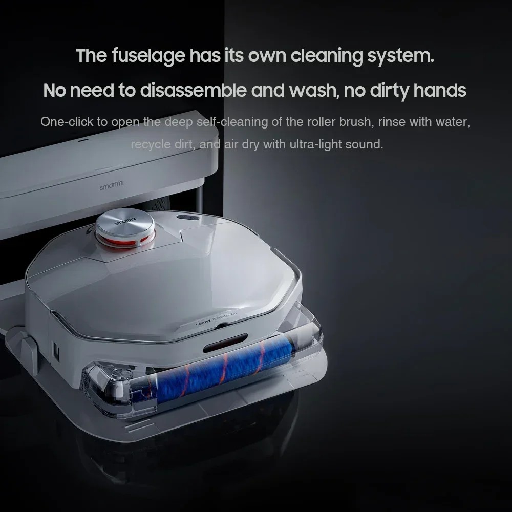 Original Smartmi 4000Pa Household Appliance Robot Vacuum Cleaner Cordless Vacuum Cleaner Mop Mop Hom