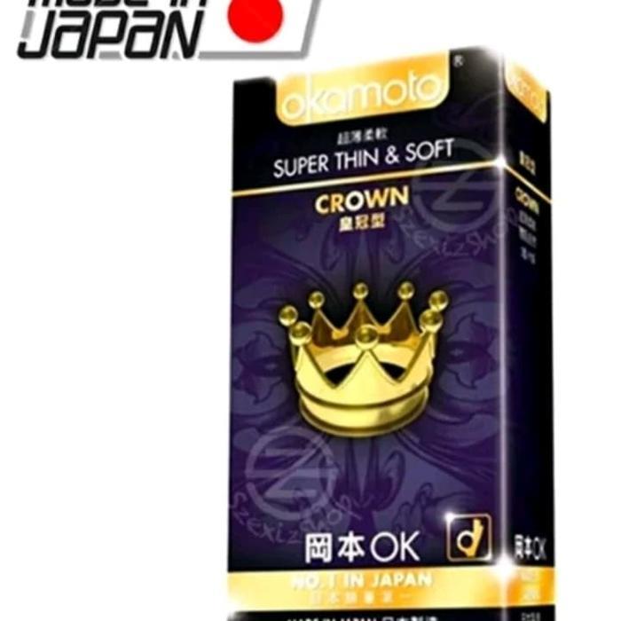 vts1- Kondom Okamoto Crown Super Thin And Soft No.1 In Japan