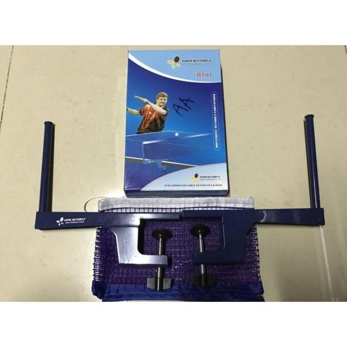 Tiang - Net Tenis Meja Pingpong Butterfly B 101 - Original Model Putar