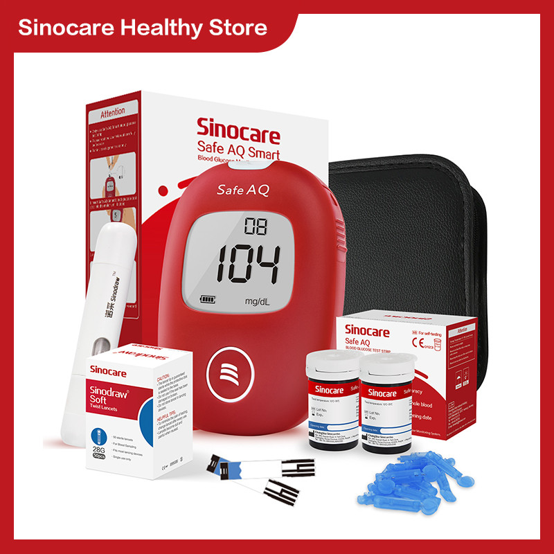 Medical Diabetes Glucometer Microtech  Blood Glucose fast test