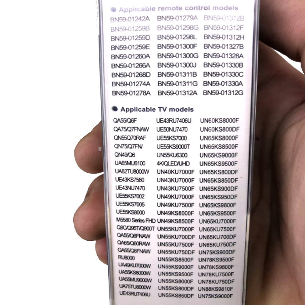 Universal 433 MHz Remote Control For  UHD 4K QLED Smart TV BN59-01242A BN59-01266A BN59-01274A BN59-