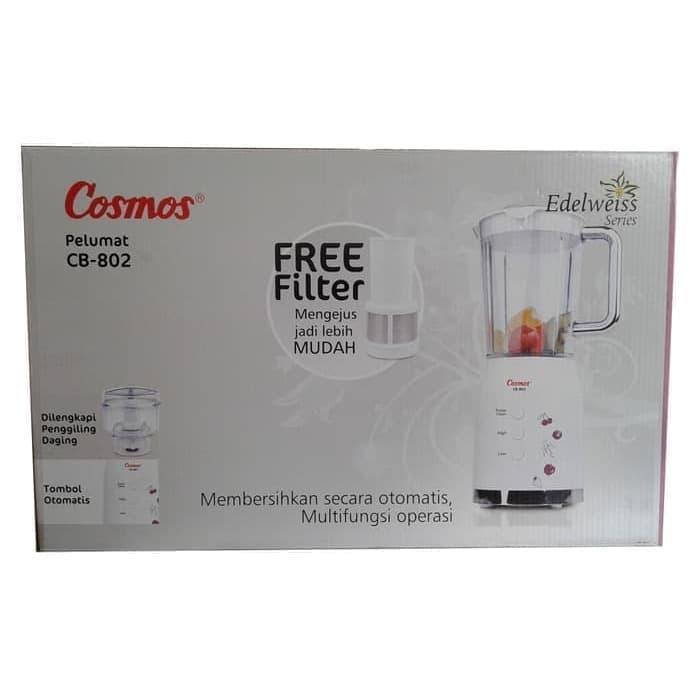 Blender Plastik Cosmos 4 In 1 Edelweiss Series Cb-802