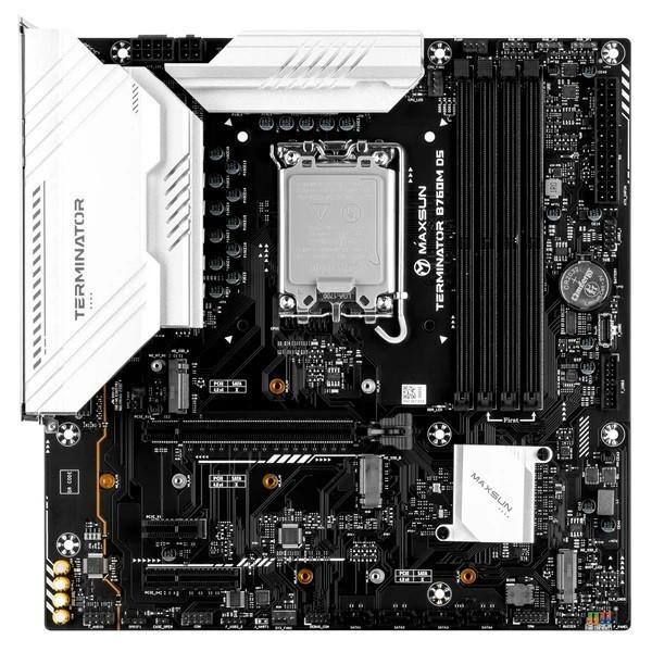 MOTHERBOARD MAXSUN TERMINATOR B760M D5 WIFI - [SOCKET LGA 1700, INTEL B760, DDR5, USB C, M-ATX]