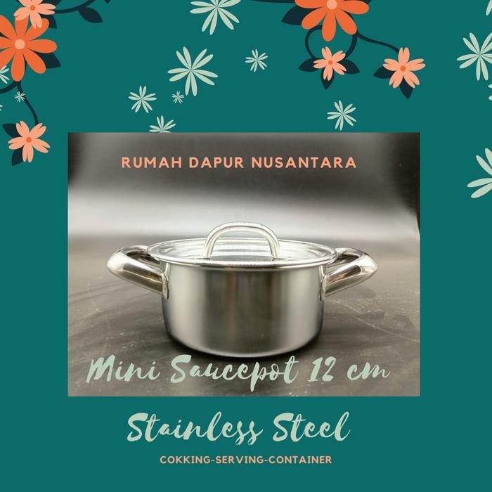 Panci Kecil Stainless 12 Cm