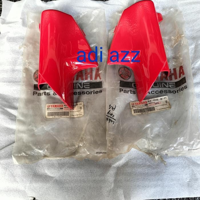 Kupingan Cover Tutup Spakbor Depan F1Zr Fizr Merah Original Ygp