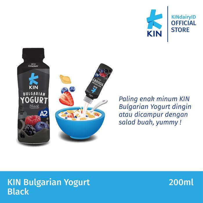 p410- Kin Bulgarian Yogurt Black (12 X200 Ml)