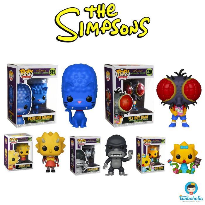 Funko Pop Set Promotion Television - The Simpsons Treehouse Of Horror