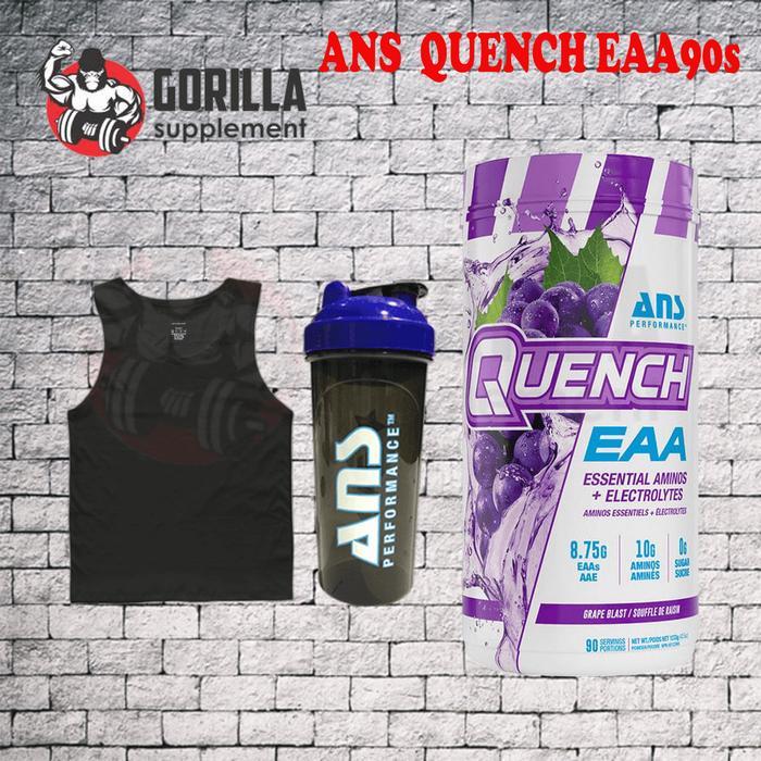 ANS Performance Quench EAA 90 Serving Essetials Amino + Electrolytes BCAA Elektrolit
