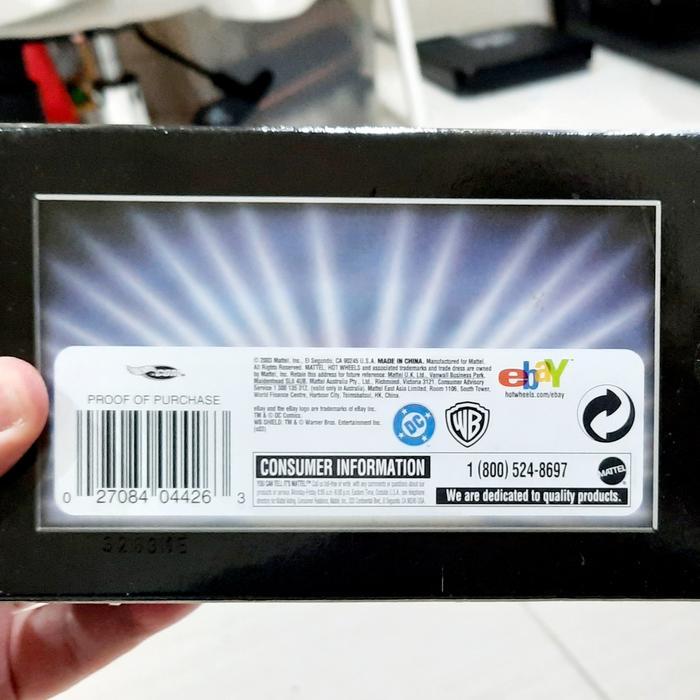 HOT WHEELS BATMOBILE AND ARMORED SET OPEN SEALED RARE