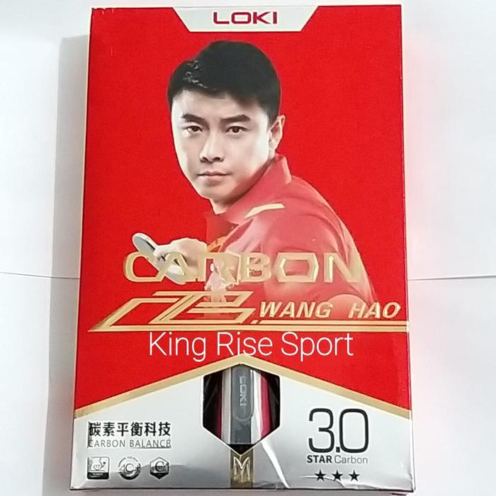 BET TENIS MEJA LOKI 3 STAR CARBON