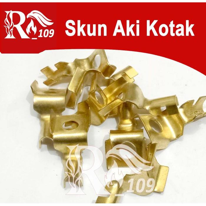 10 Pcs SKUN KABEL KUNINGAN AKI KOTAK MOTOR